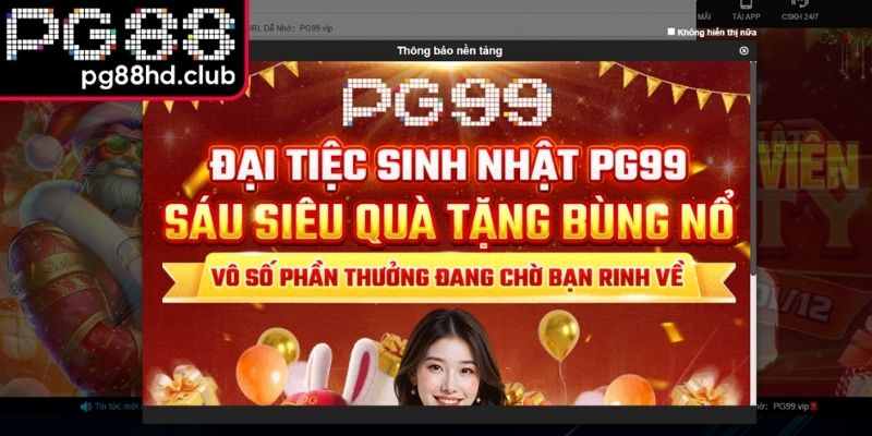Lợi ích đặc biệt khi đăng ký PG88