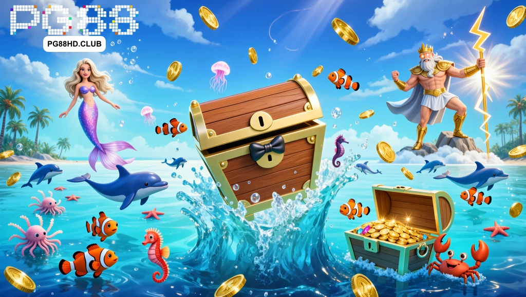 Người chơi lựa chọn mục tiêu và mức đạn phù hợp trong game bắn cá
